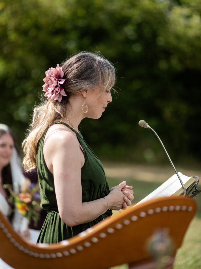 Officiante de cérémonie celtique